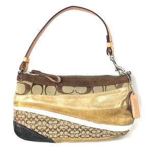 Coach signature mini bag